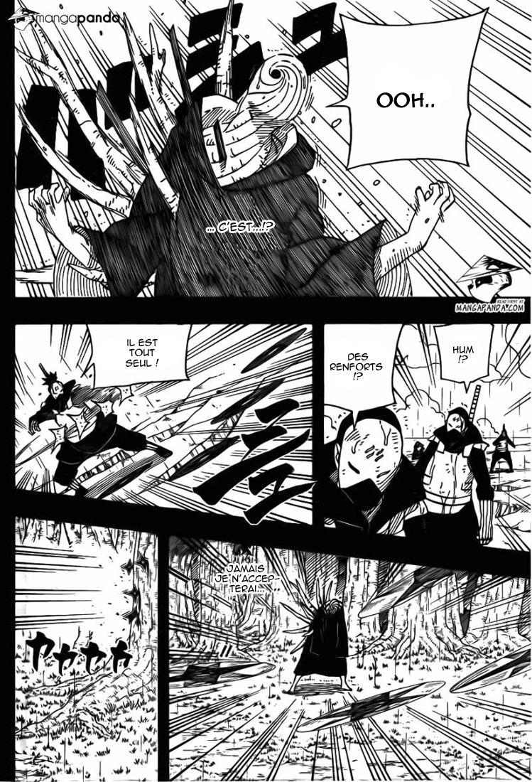 Lecture en ligne Naruto 605 page 7