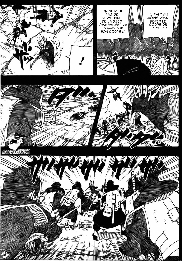 Lecture en ligne Naruto 605 page 12