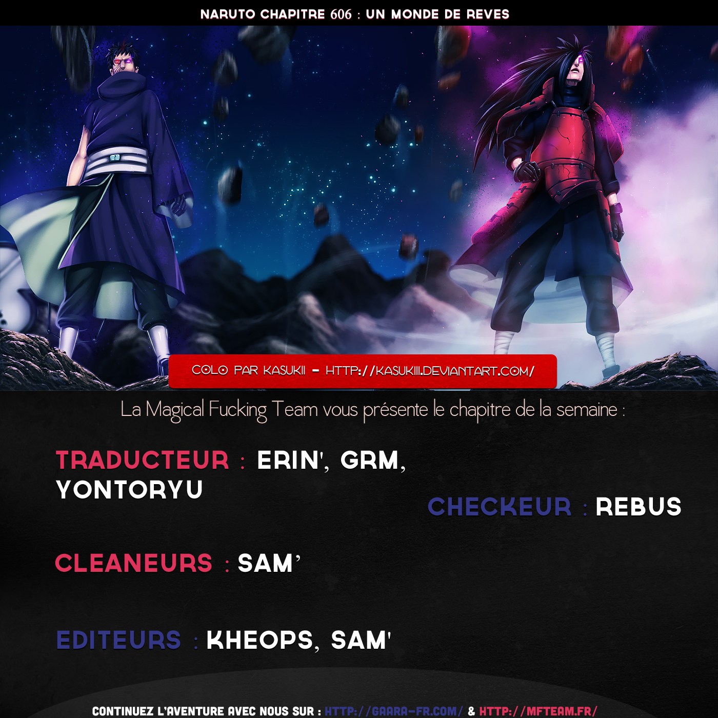 Lecture en ligne Naruto 606 page 1