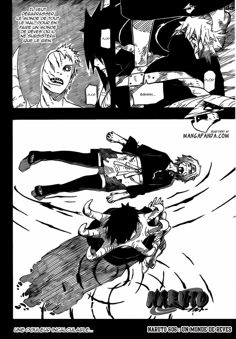 Lecture en ligne Naruto 606 page 3
