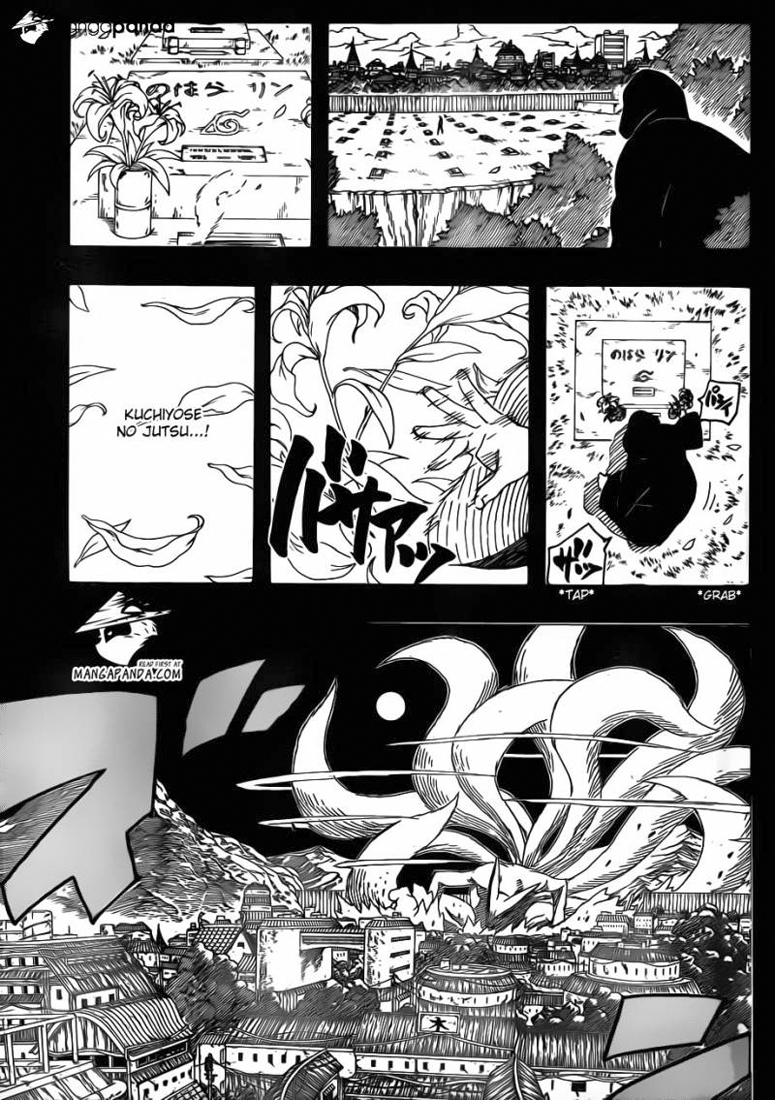 Lecture en ligne Naruto 607 page 8