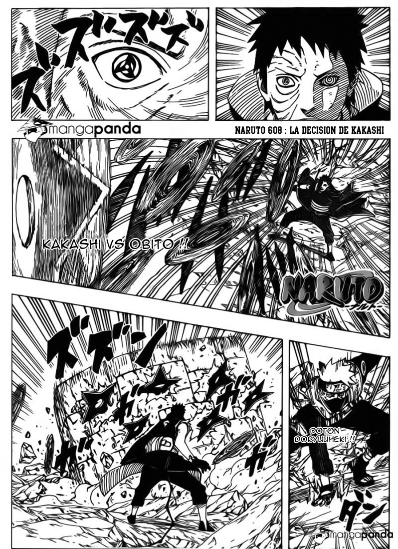 Lecture en ligne Naruto 608 page 2