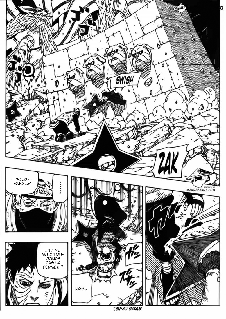 Lecture en ligne Naruto 608 page 3