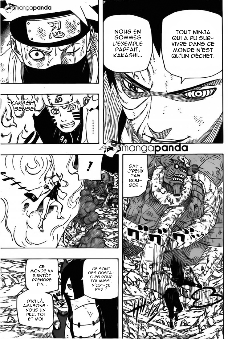 Lecture en ligne Naruto 608 page 12