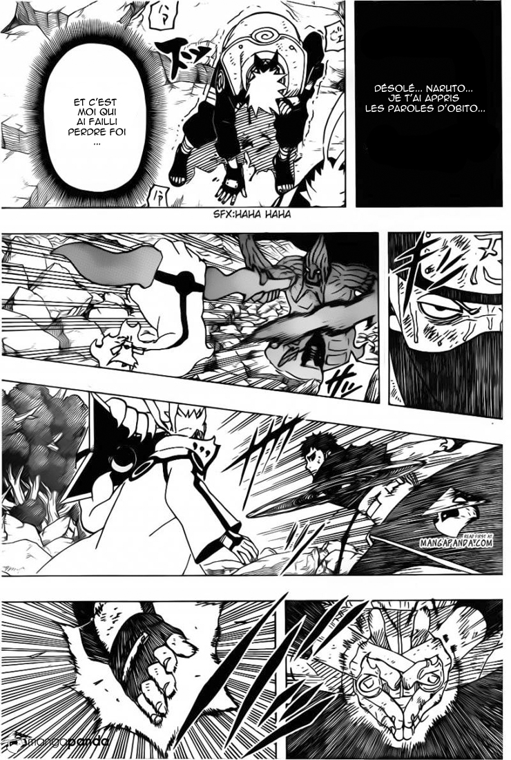 Lecture en ligne Naruto 608 page 16