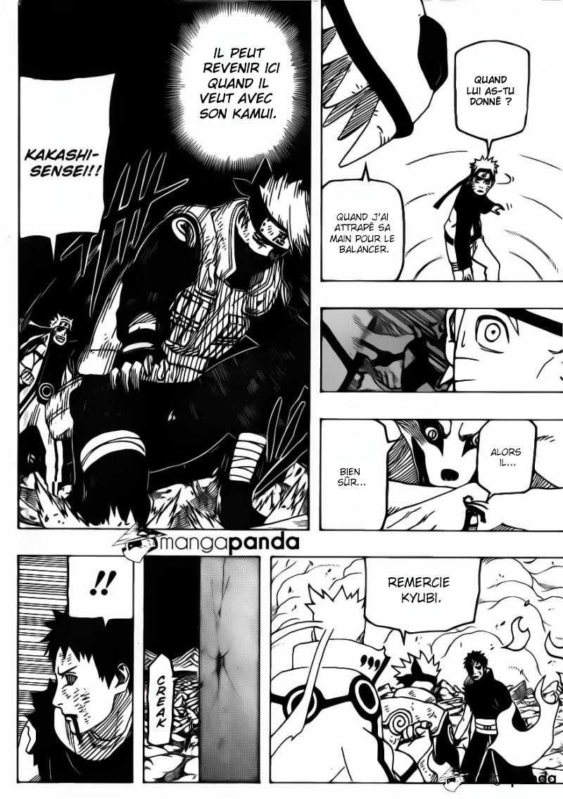 Lecture en ligne Naruto 609 page 13