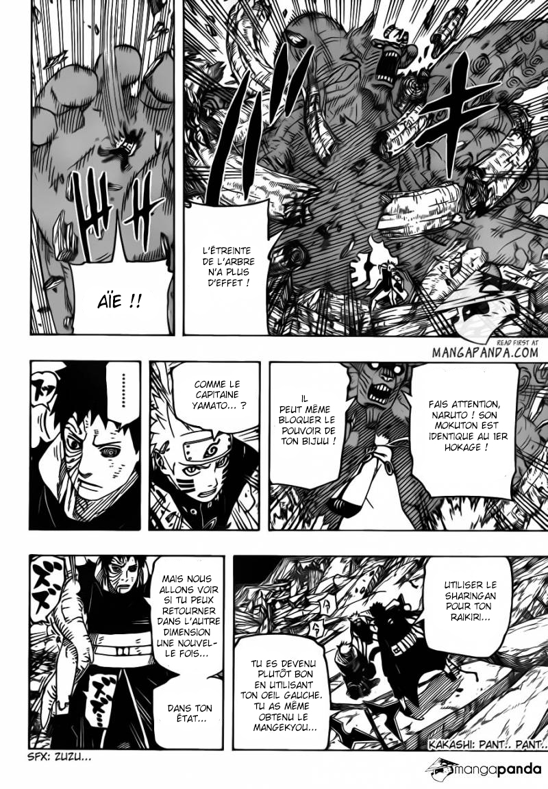 Lecture en ligne Naruto 609 page 3