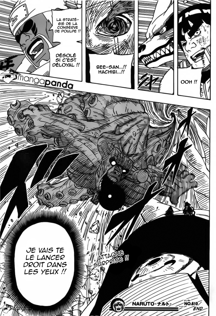 Lecture en ligne Naruto 610 page 15