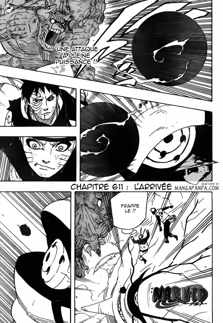 Lecture en ligne Naruto 611 page 2