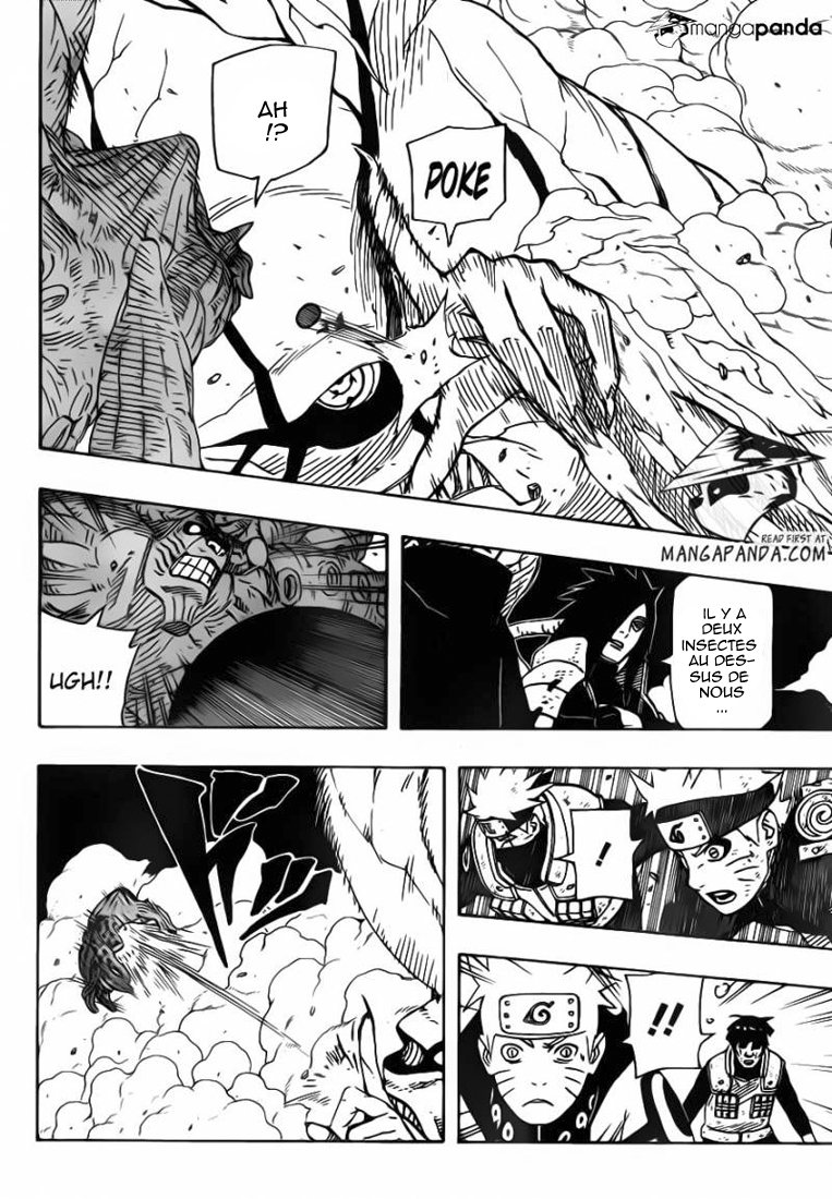 Lecture en ligne Naruto 611 page 3