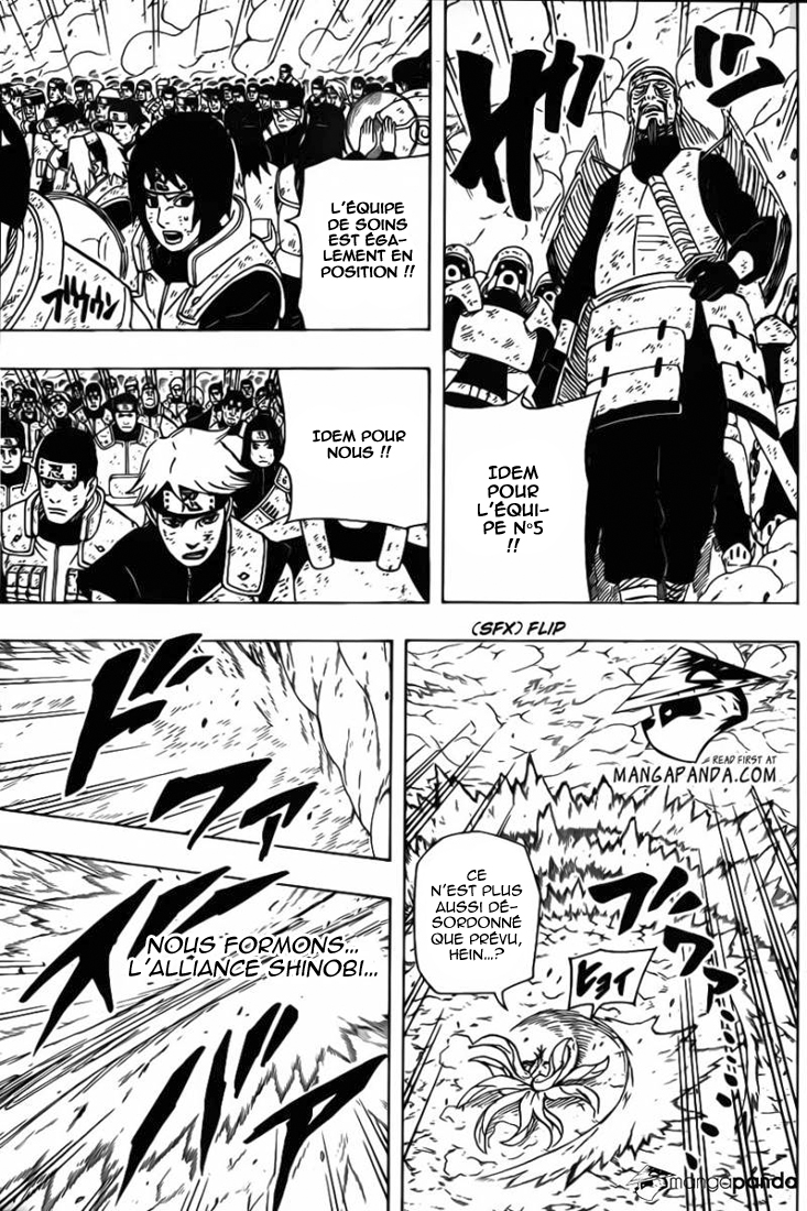 Lecture en ligne Naruto 611 page 16