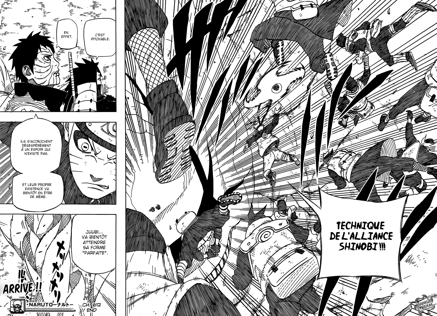 Lecture en ligne Naruto 612 page 17