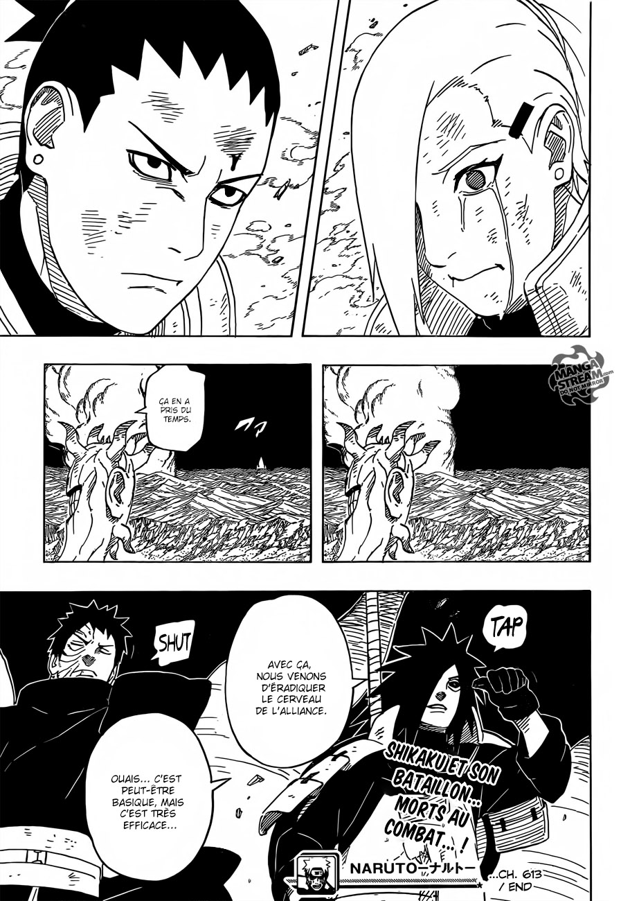 Lecture en ligne Naruto 613 page 15