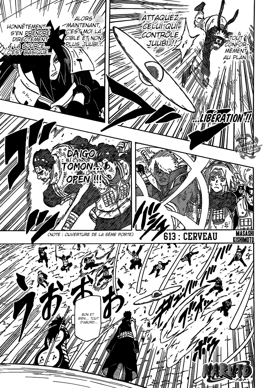 Lecture en ligne Naruto 613 page 2