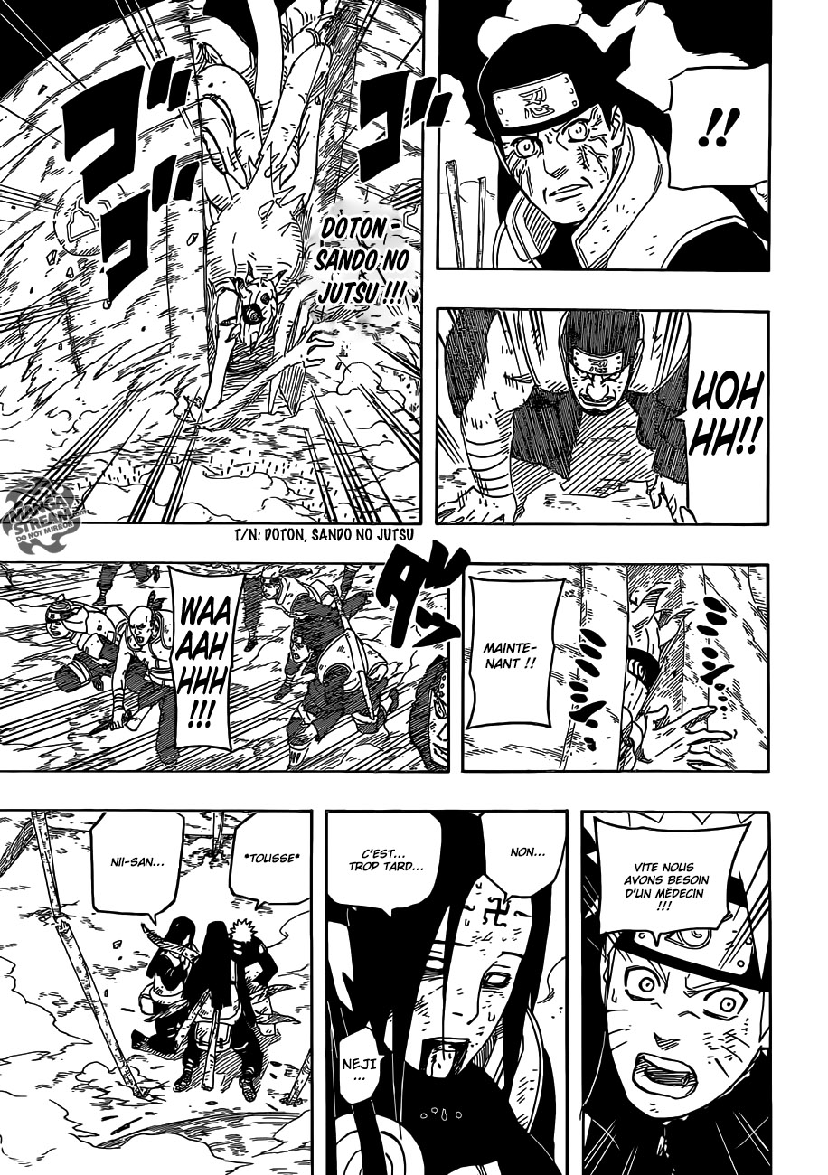 Lecture en ligne Naruto 614 page 14