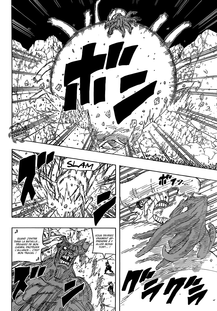 Lecture en ligne Naruto 615 page 14