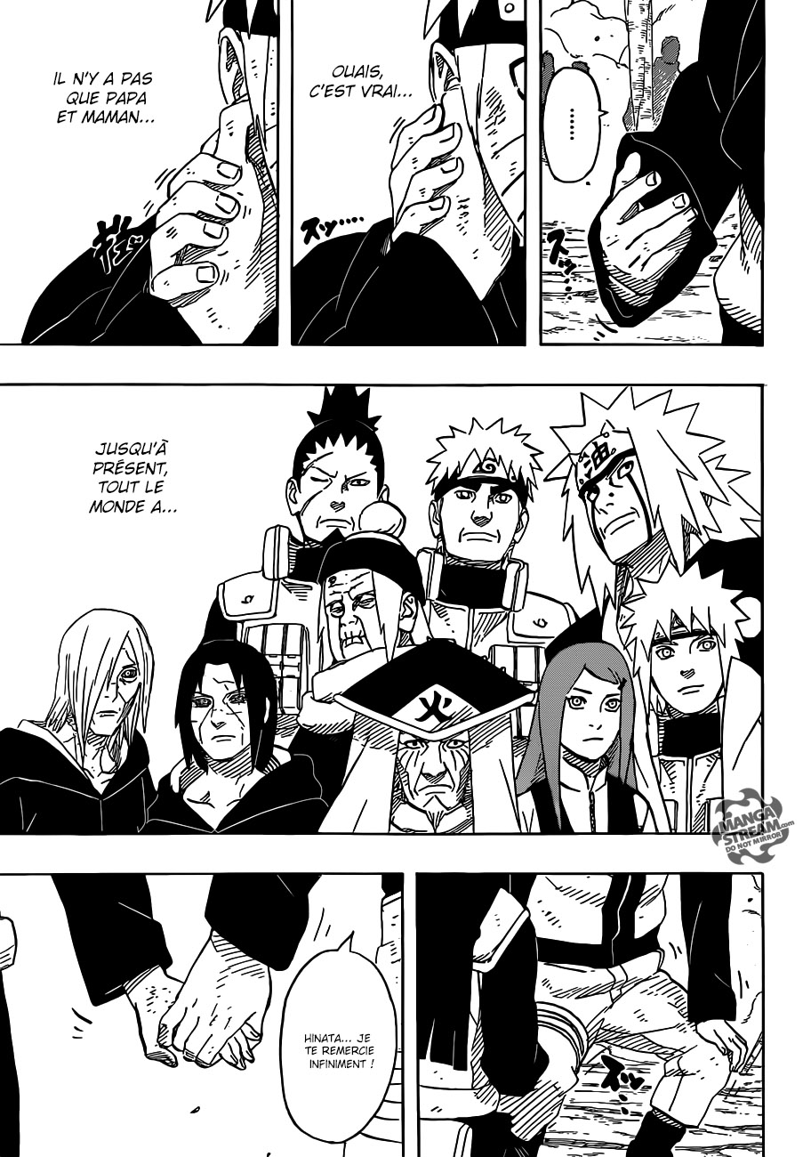 Lecture en ligne Naruto 615 page 15
