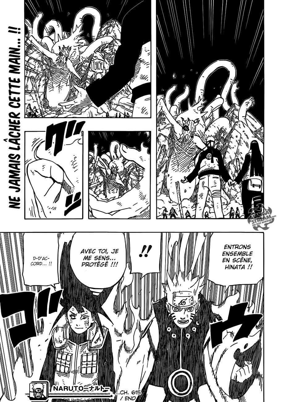 Lecture en ligne Naruto 615 page 17