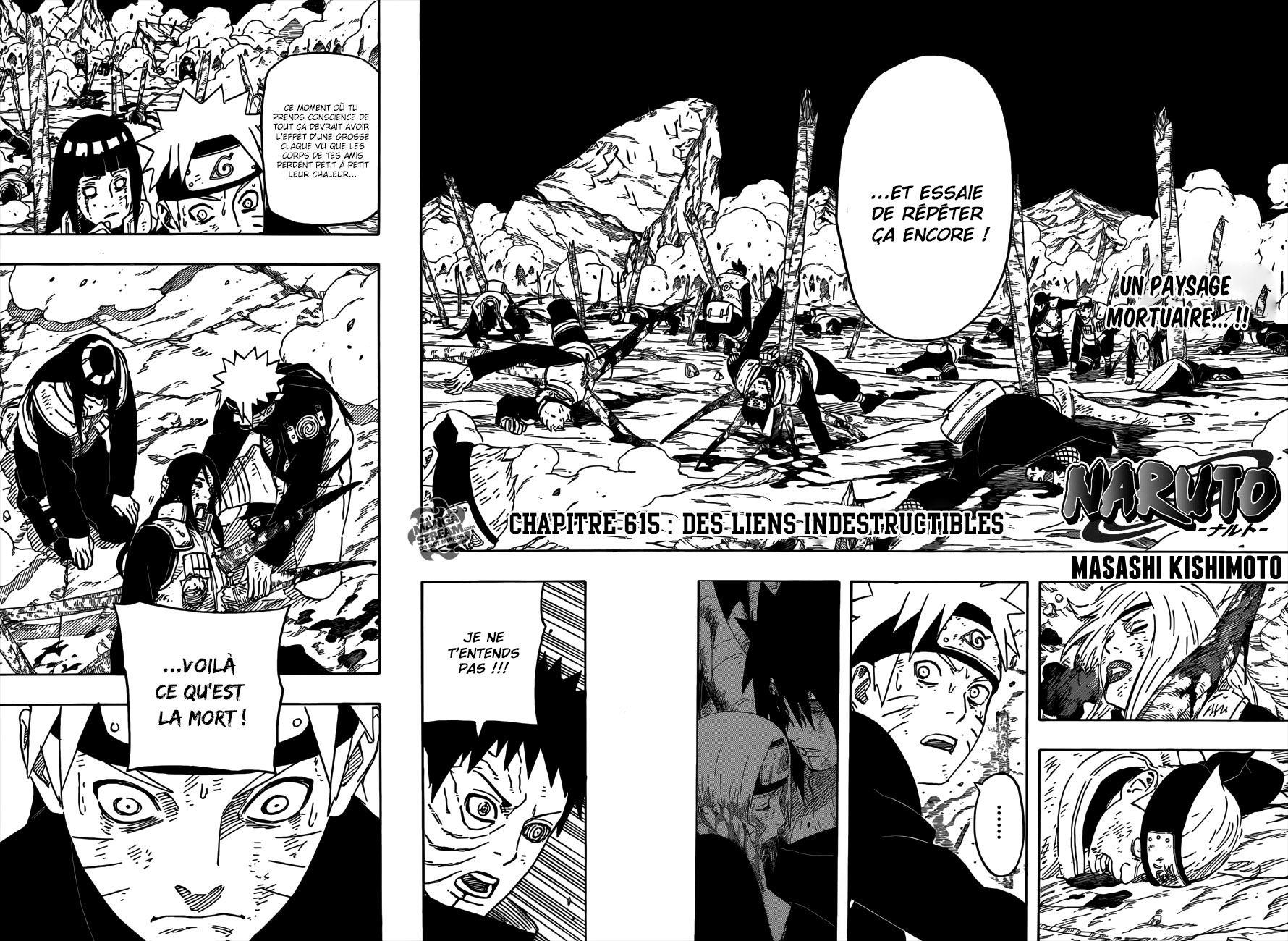 Lecture en ligne Naruto 615 page 3