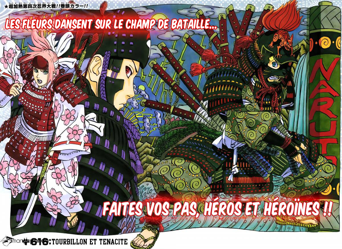 Lecture en ligne Naruto 616 page 3