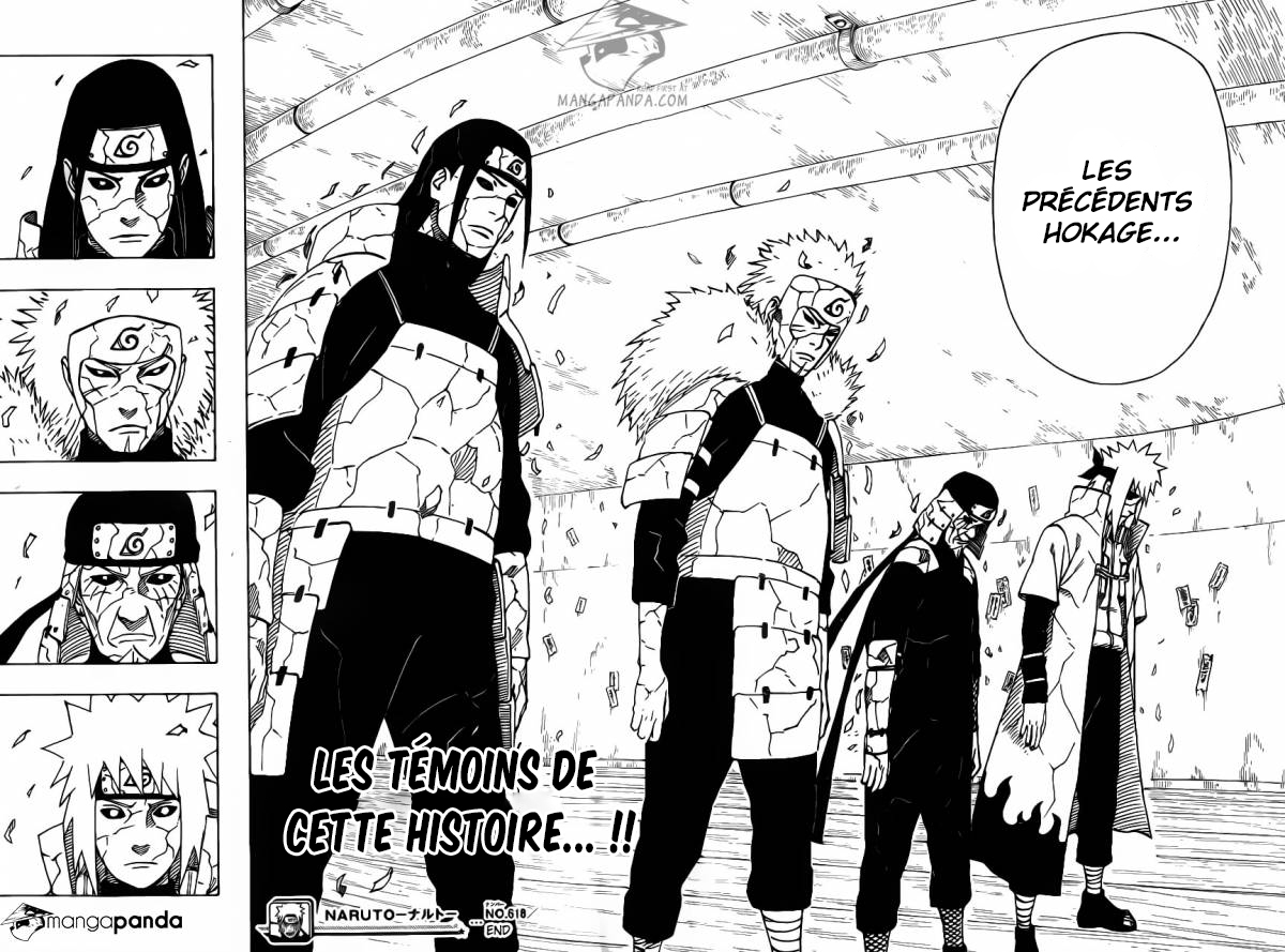 Lecture en ligne Naruto 618 page 16