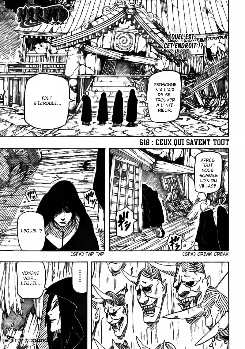 Lecture en ligne Naruto 618 page 2