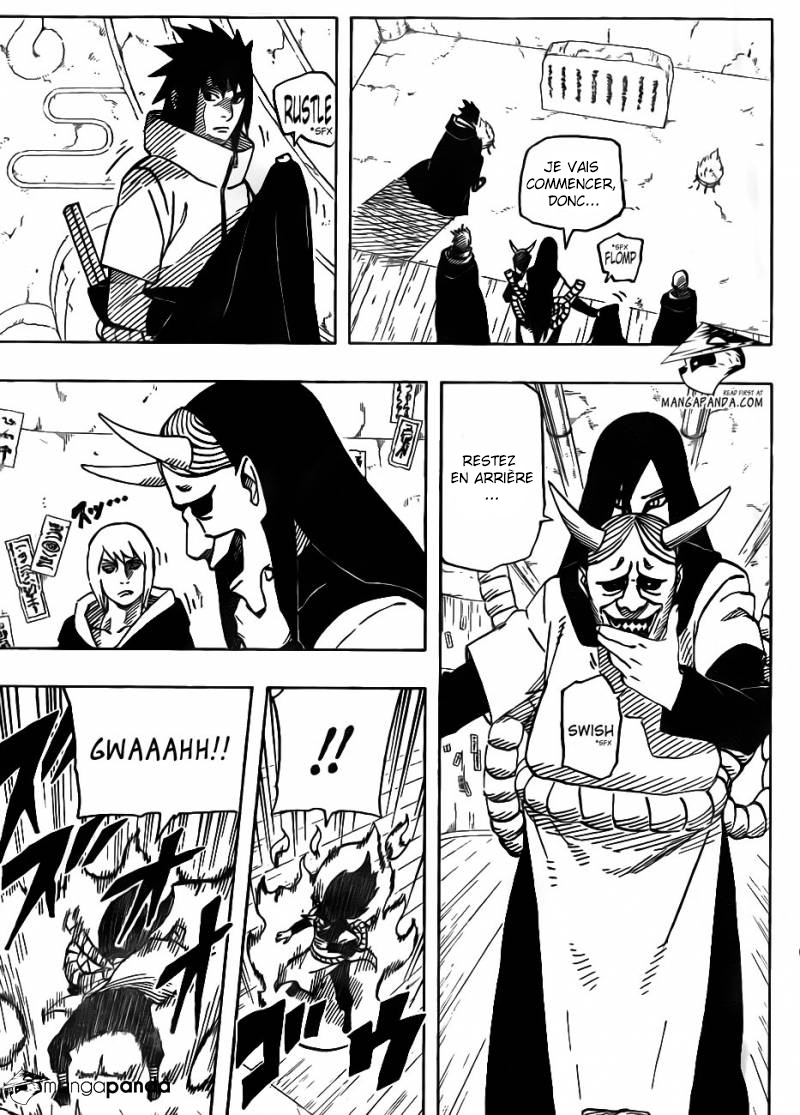 Lecture en ligne Naruto 618 page 9
