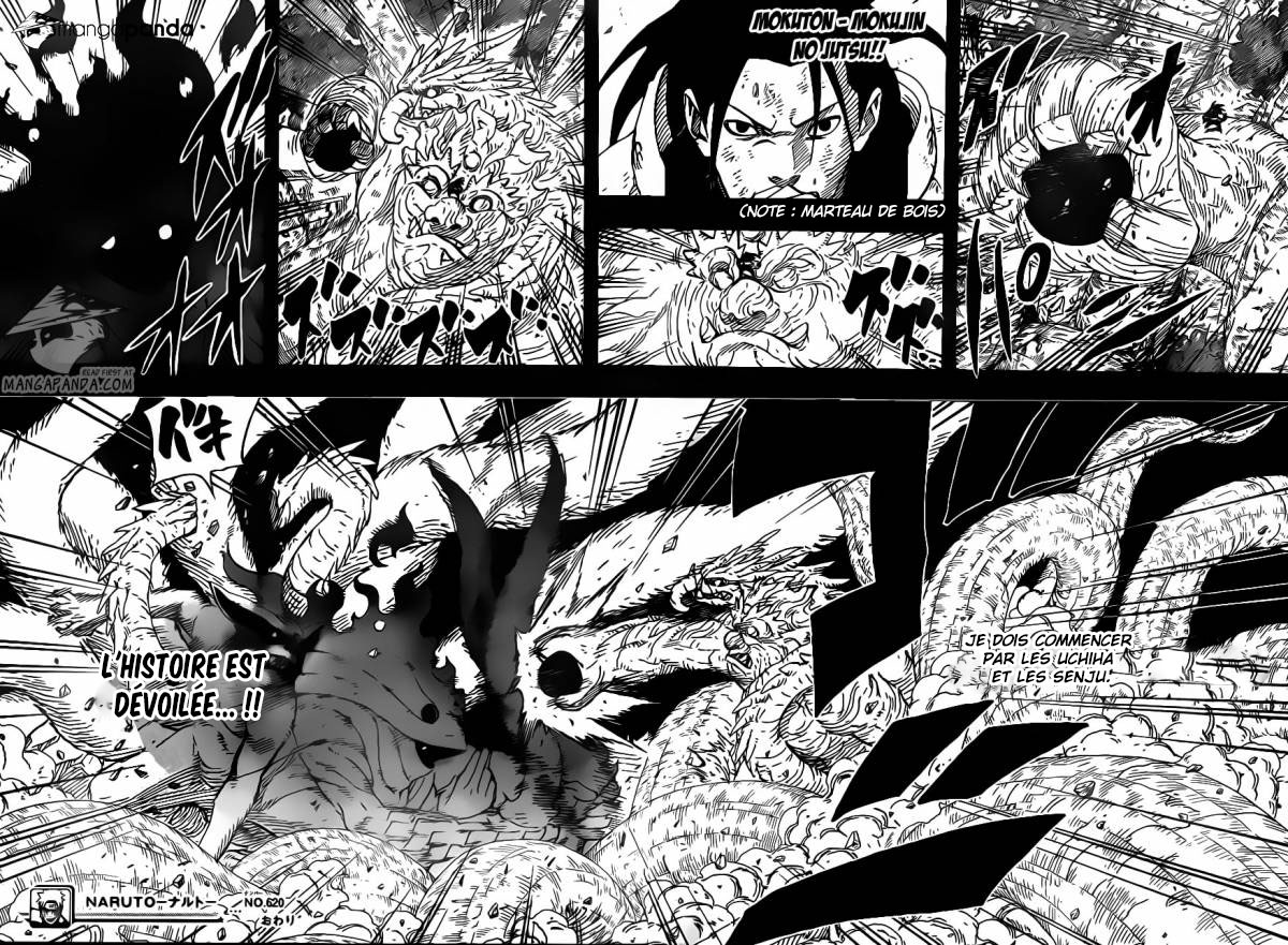 Lecture en ligne Naruto 620 page 17
