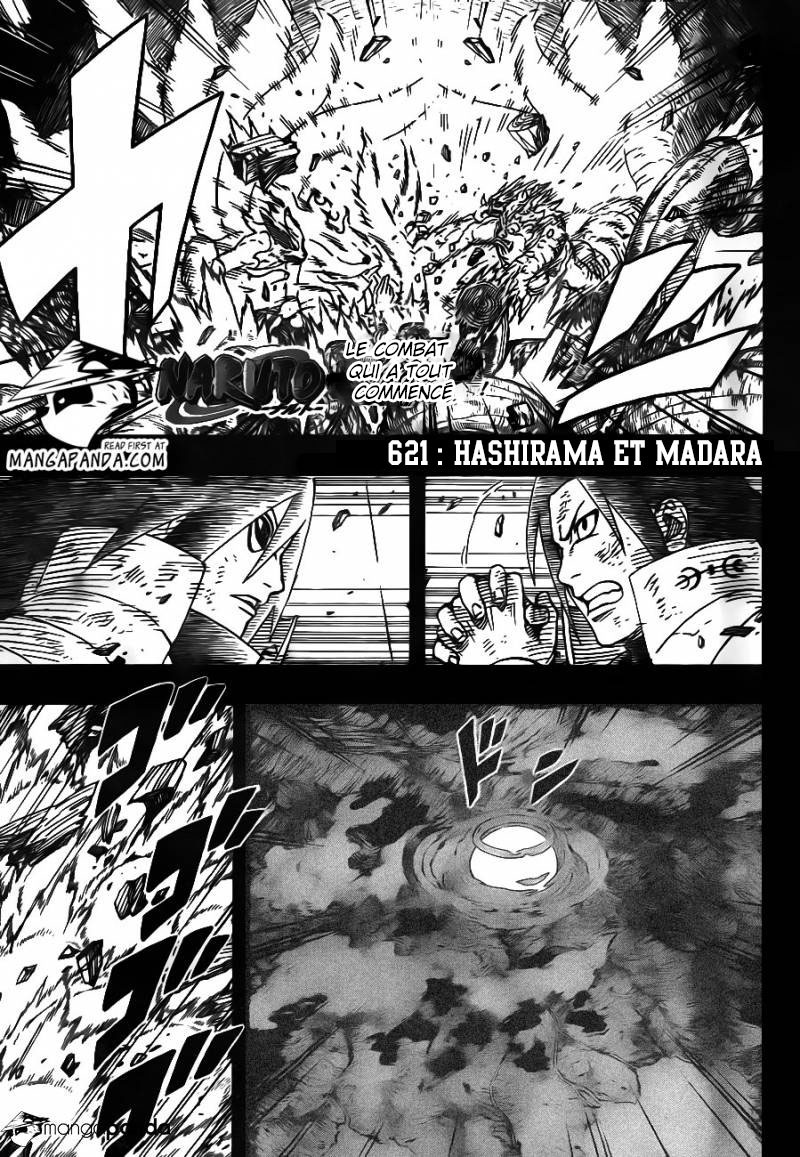 Lecture en ligne Naruto 621 page 2