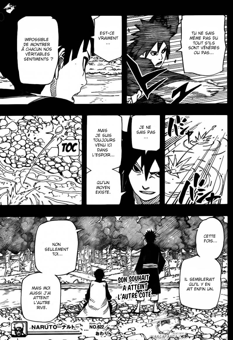 Lecture en ligne Naruto 622 page 18