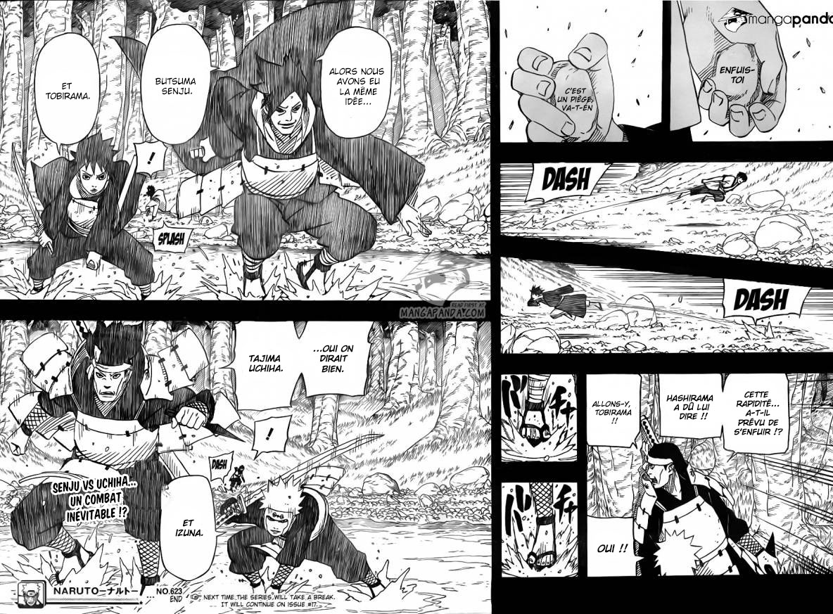 Lecture en ligne Naruto 623 page 17
