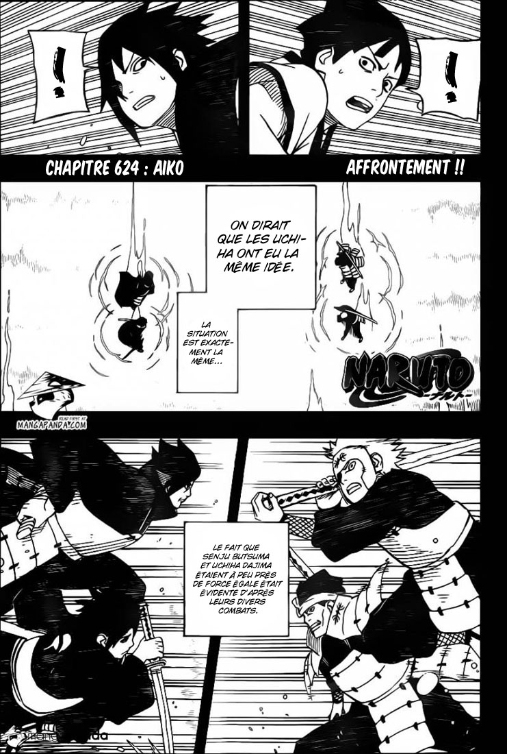 Lecture en ligne Naruto 624 page 2
