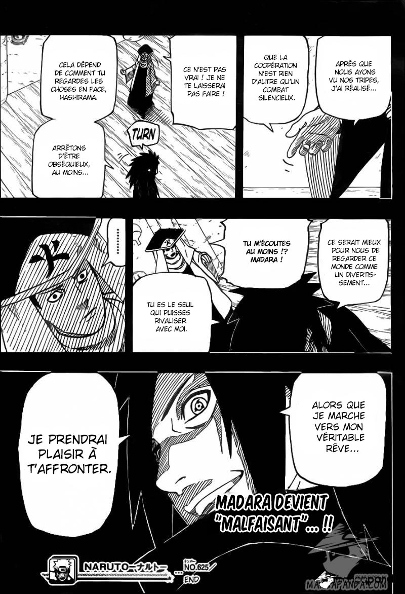 Lecture en ligne Naruto 625 page 18