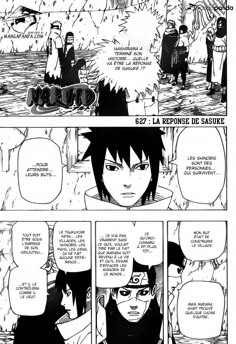 Lecture en ligne Naruto 627 page 2