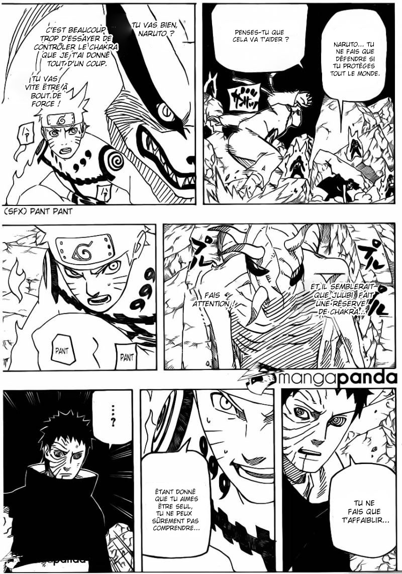 Lecture en ligne Naruto 628 page 7