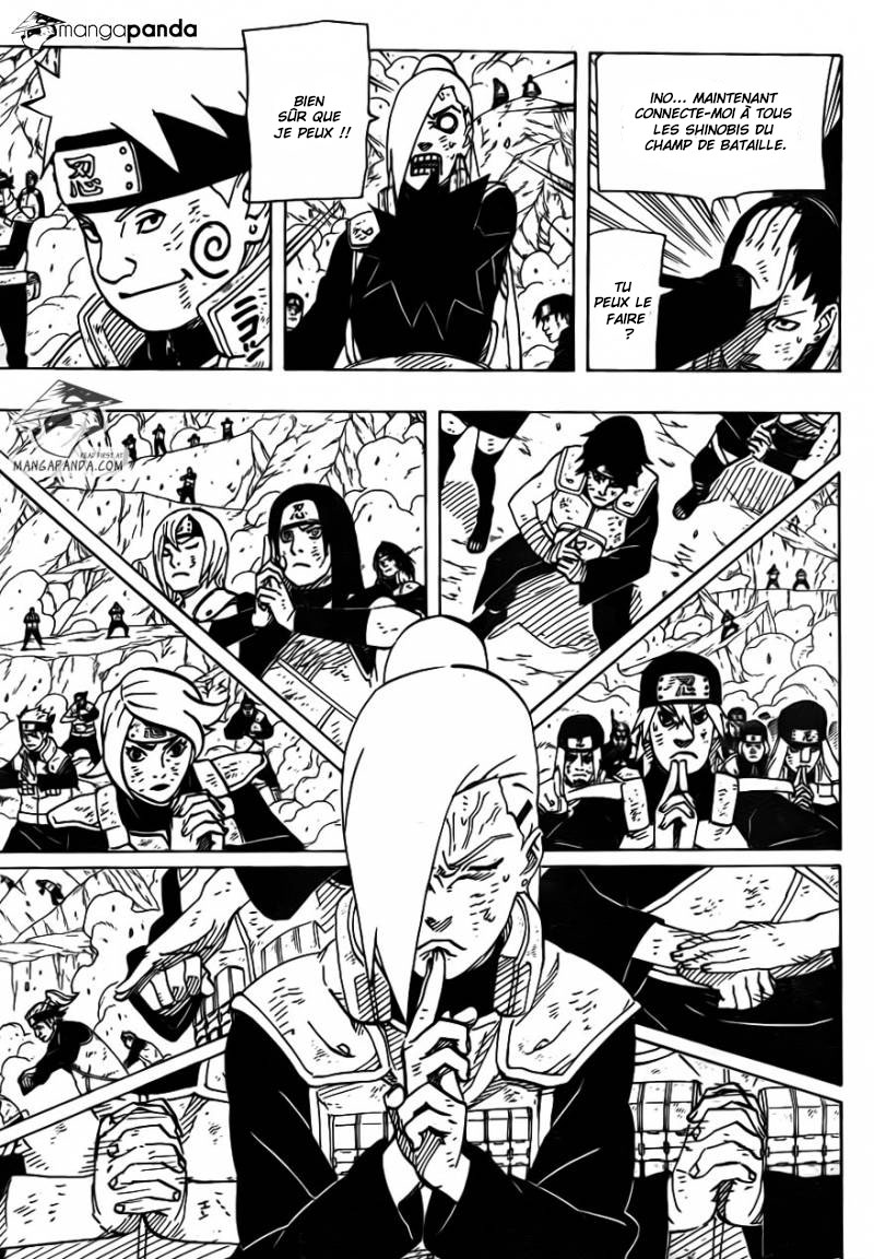 Lecture en ligne Naruto 630 page 12