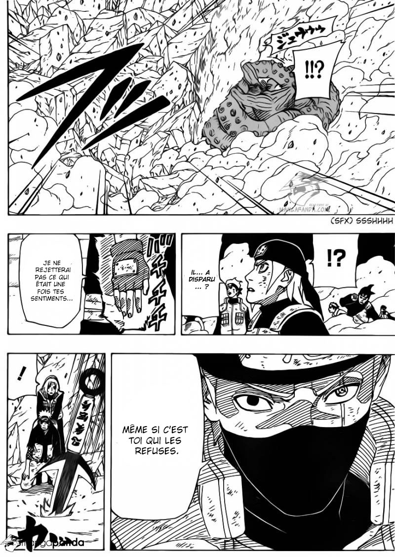 Lecture en ligne Naruto 630 page 17
