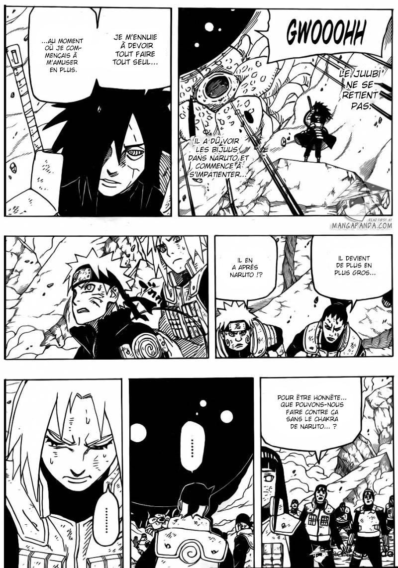 Lecture en ligne Naruto 630 page 8