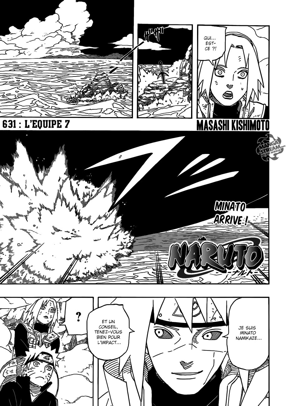 Lecture en ligne Naruto 631 page 2