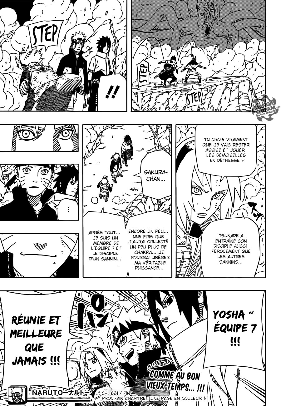 Lecture en ligne Naruto 631 page 16