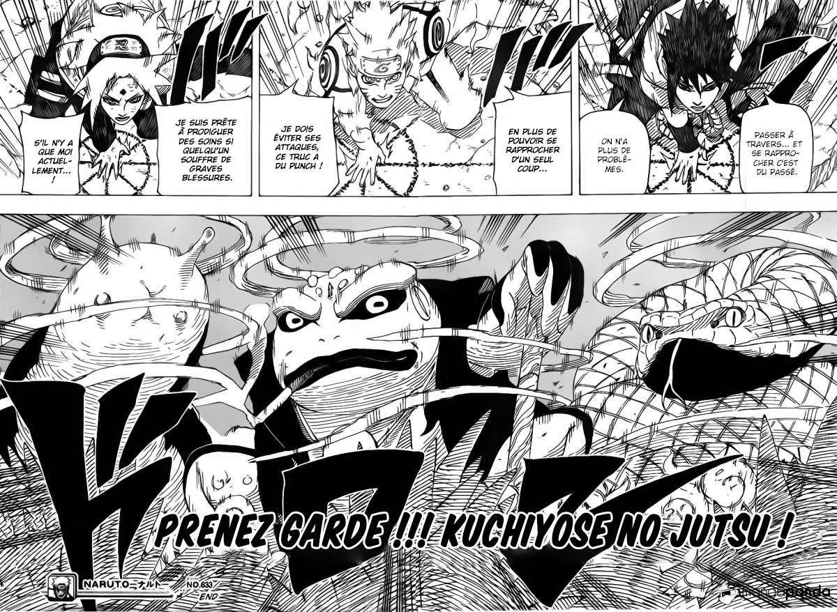 lecture en ligne Naruto 633 page 17