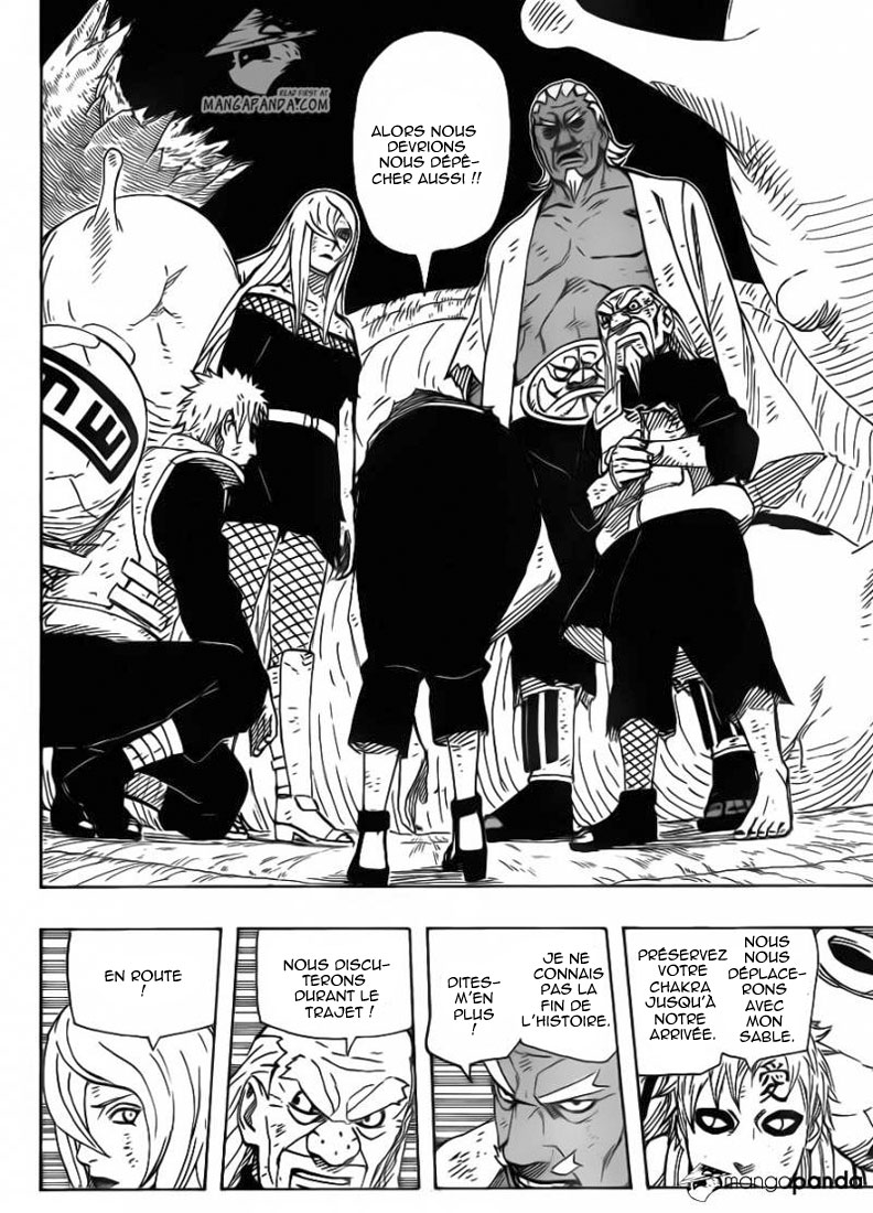 Lecture en ligne Naruto 635 page 17