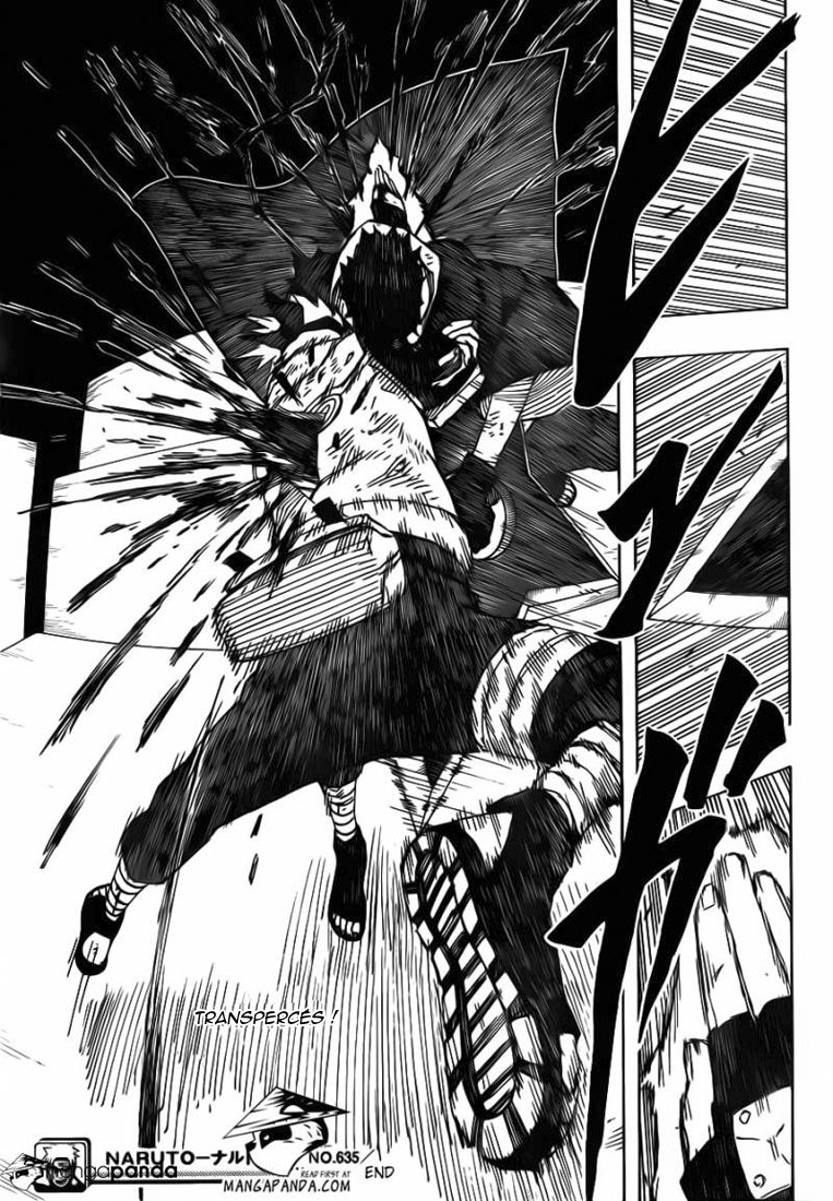 Lecture en ligne Naruto 635 page 18