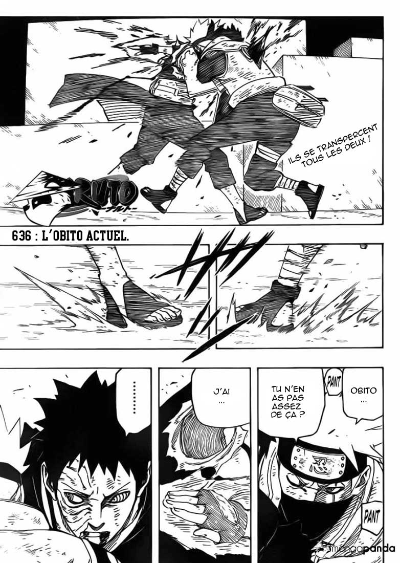 Lecture en ligne Naruto 636 page 2