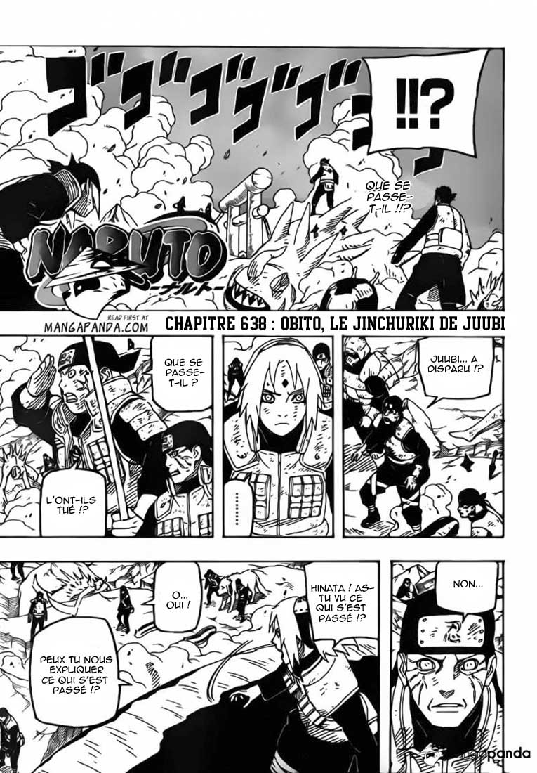 Lecture en ligne Naruto 638 page 2