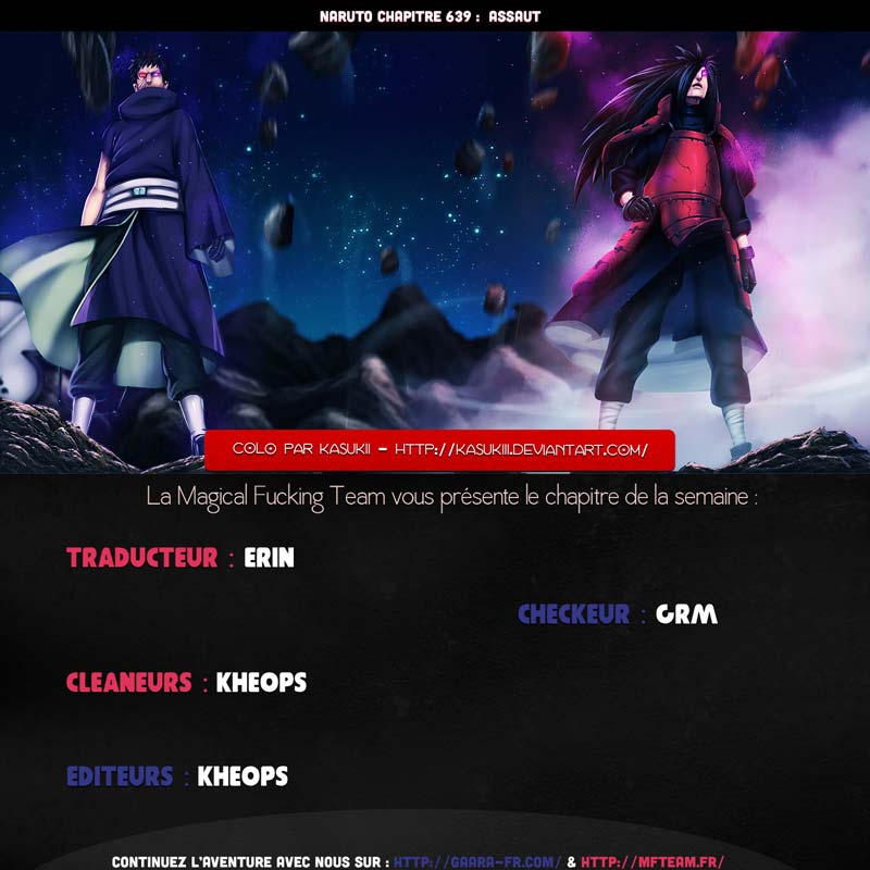 Lecture en ligne Naruto 639 page 1