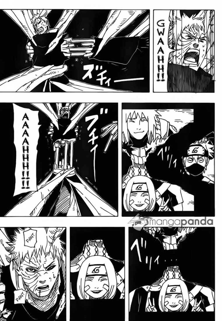 Lecture en ligne Naruto 640 page 11