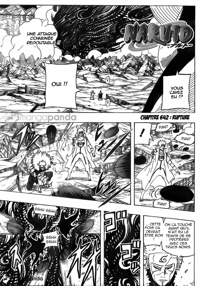 Lecture en ligne Naruto 642 page 2