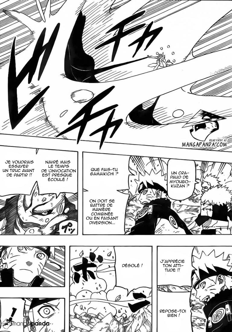 Lecture en ligne Naruto 642 page 9
