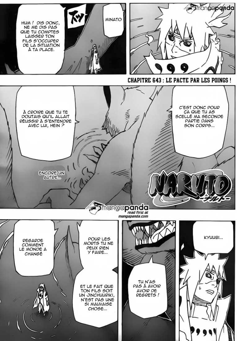 Lecture en ligne Naruto 643 page 2